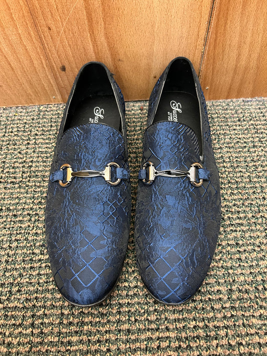 Successos Blue Men’s Red Bottom Dress Shoes Sizes 7-15