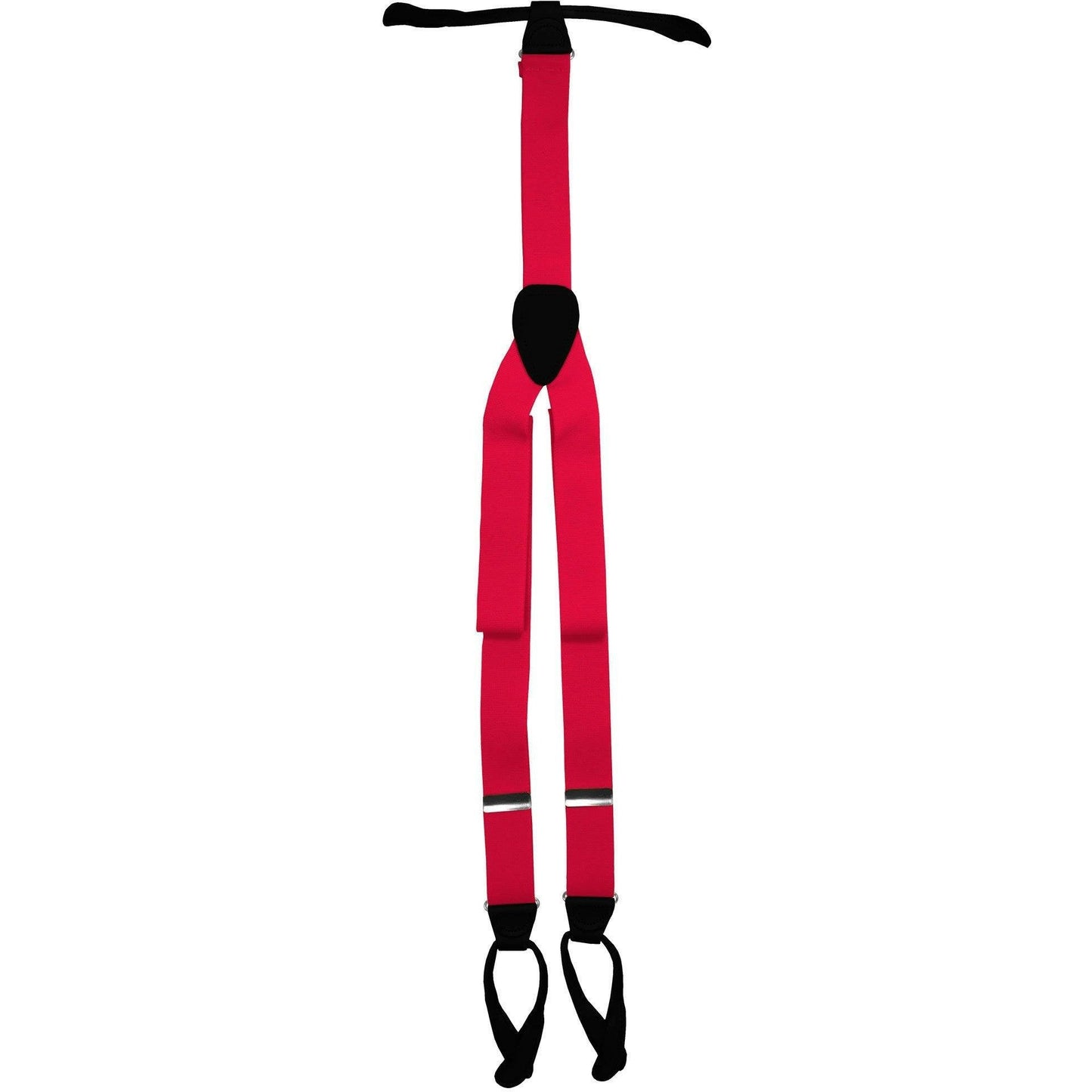 Vittorio Farina Men's Vibrant Colorful Button End Suspender