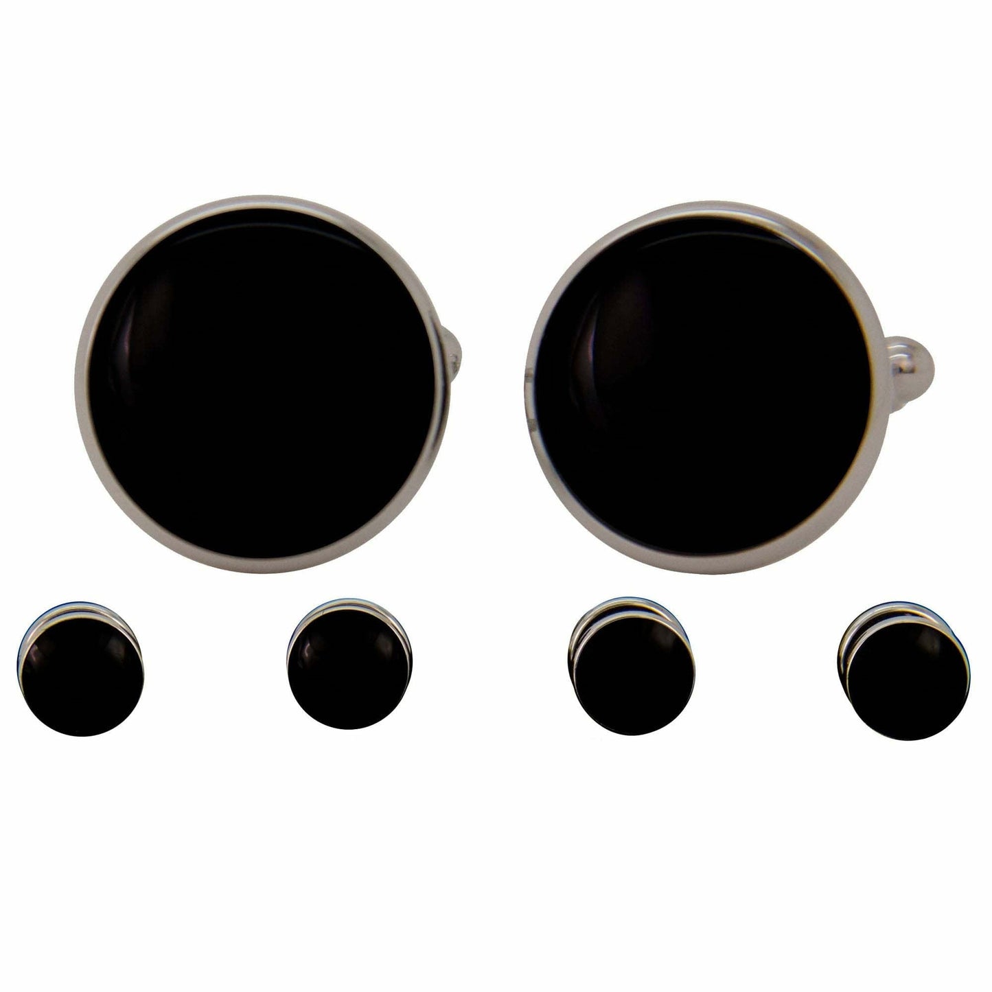 Vittorio Vico Silver Cufflinks & Stud Sets