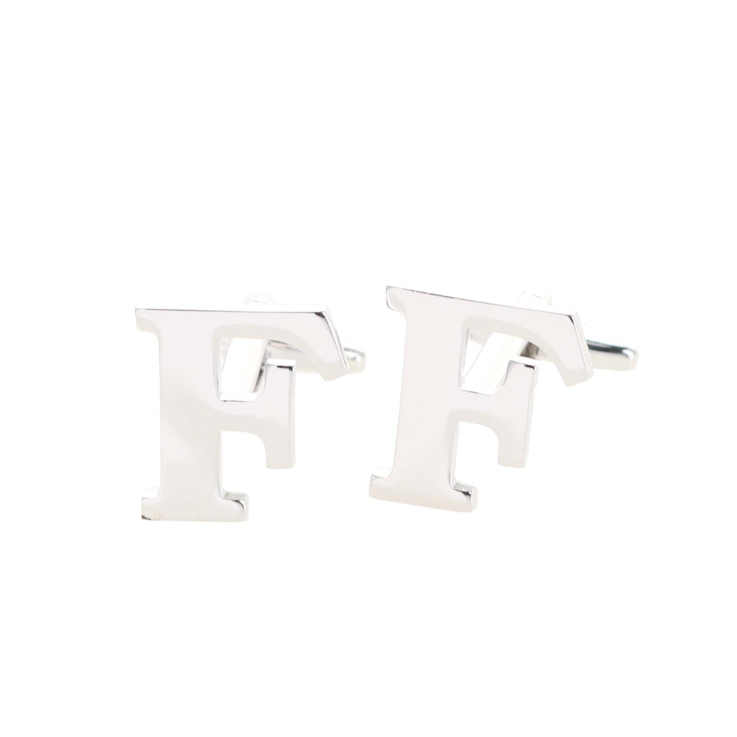 Vittorio Vico Plain Initial Cufflinks: A to Z