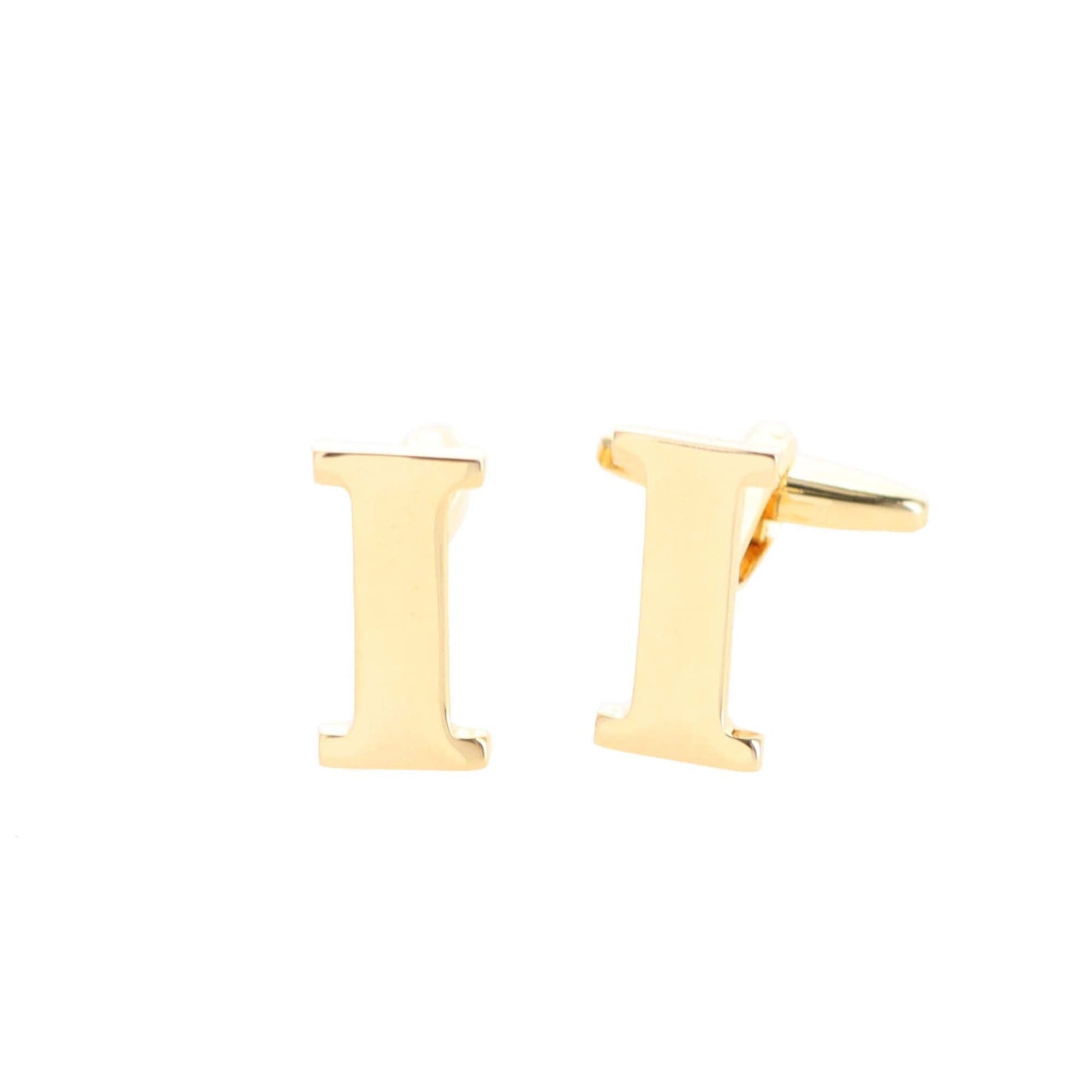 Vittorio Vico Plain Initial Cufflinks: A to Z