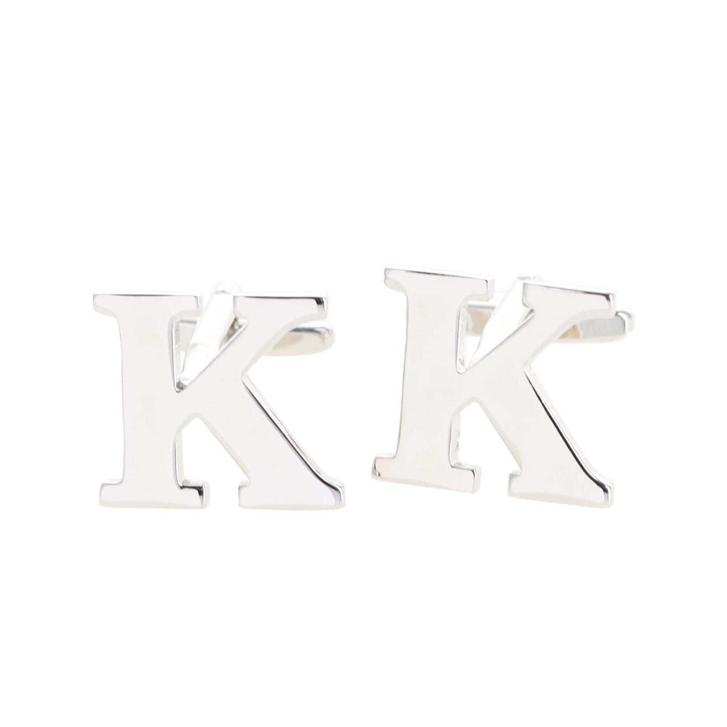 Vittorio Vico Plain Initial Cufflinks: A to Z