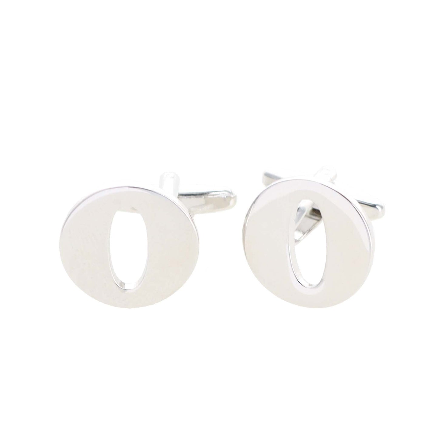 Vittorio Vico Plain Initial Cufflinks: A to Z