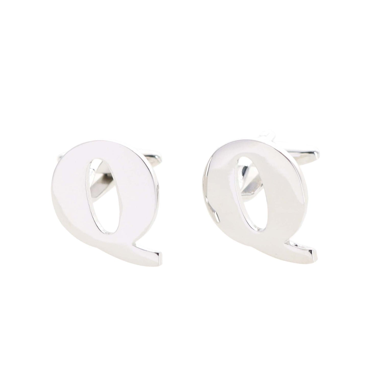 Vittorio Vico Plain Initial Cufflinks: A to Z