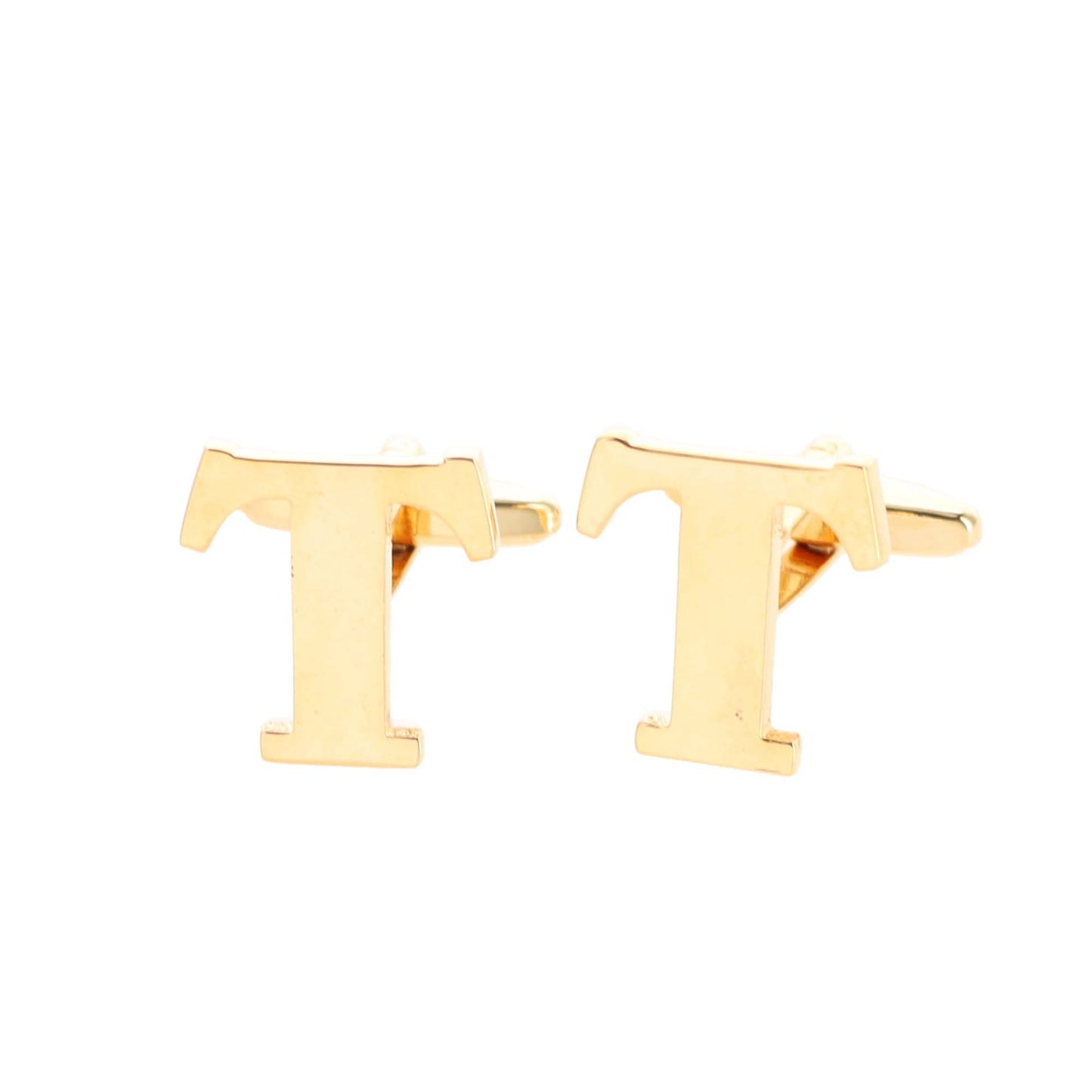 Vittorio Vico Plain Initial Cufflinks: A to Z