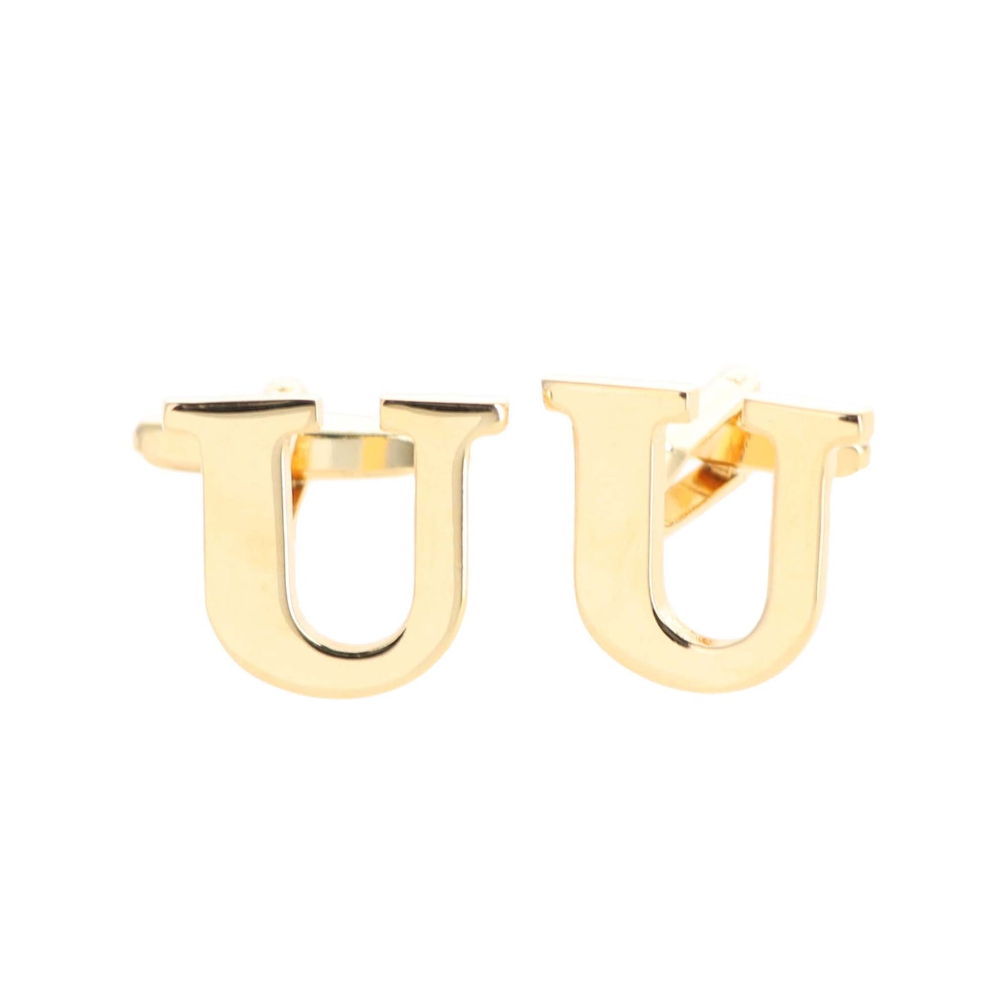 Vittorio Vico Plain Initial Cufflinks: A to Z