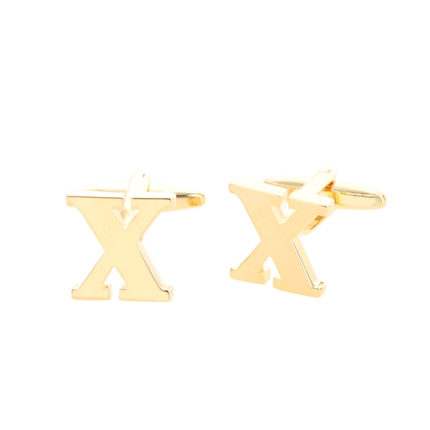 Vittorio Vico Plain Initial Cufflinks: A to Z