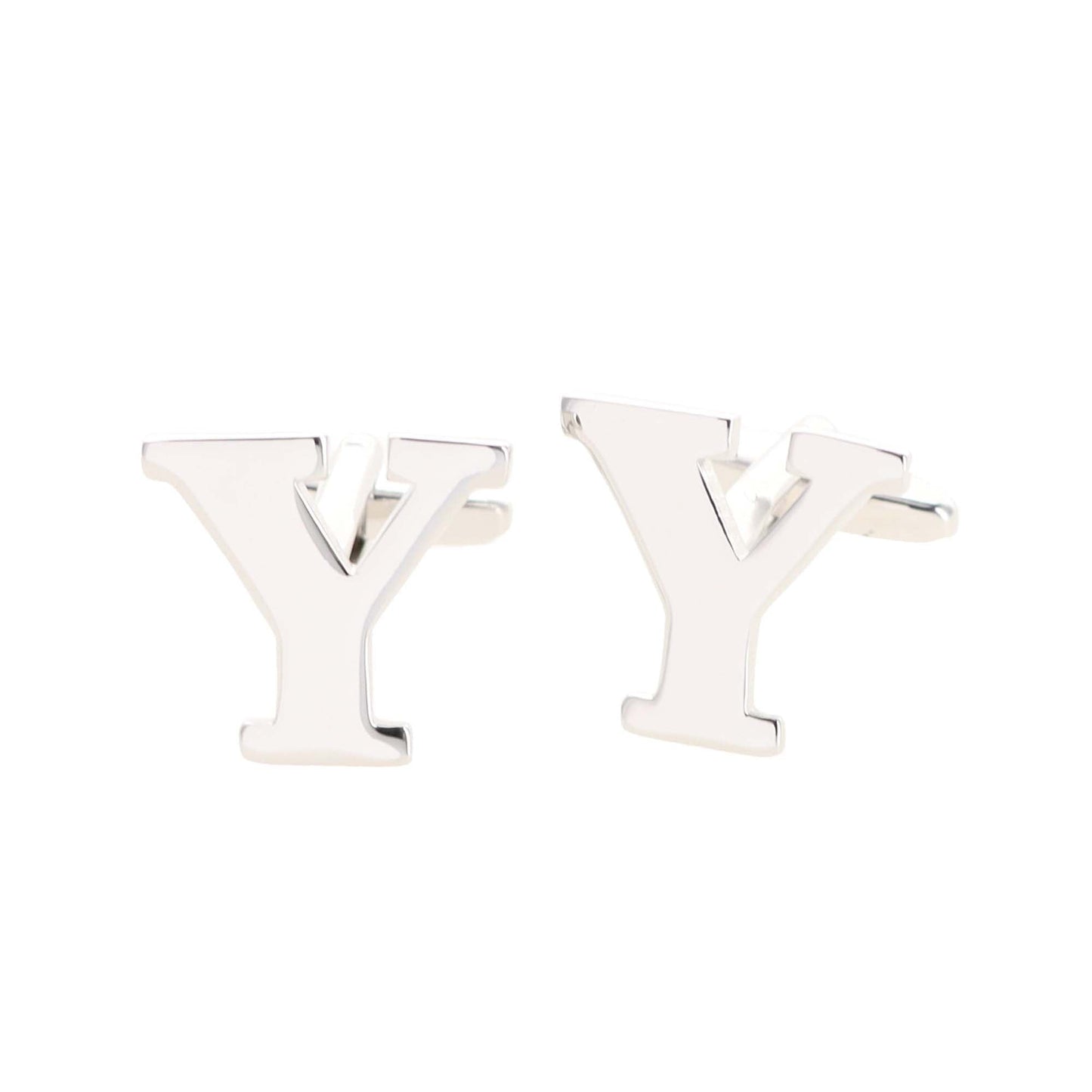 Vittorio Vico Plain Initial Cufflinks: A to Z