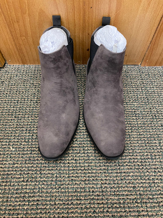 Montique International S-50 Grey Suede Men’s Slip-on Boots