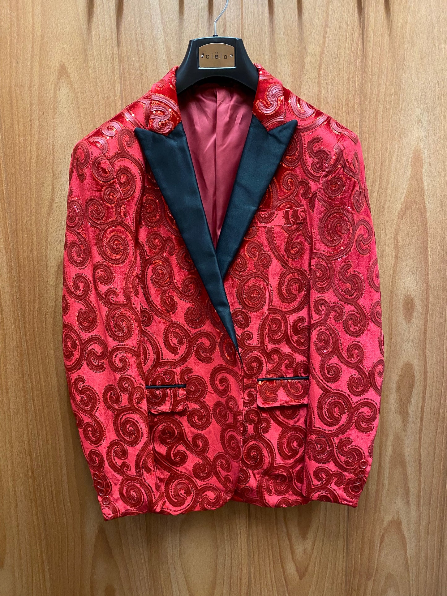 Cielo Red Blazer 36R-54R