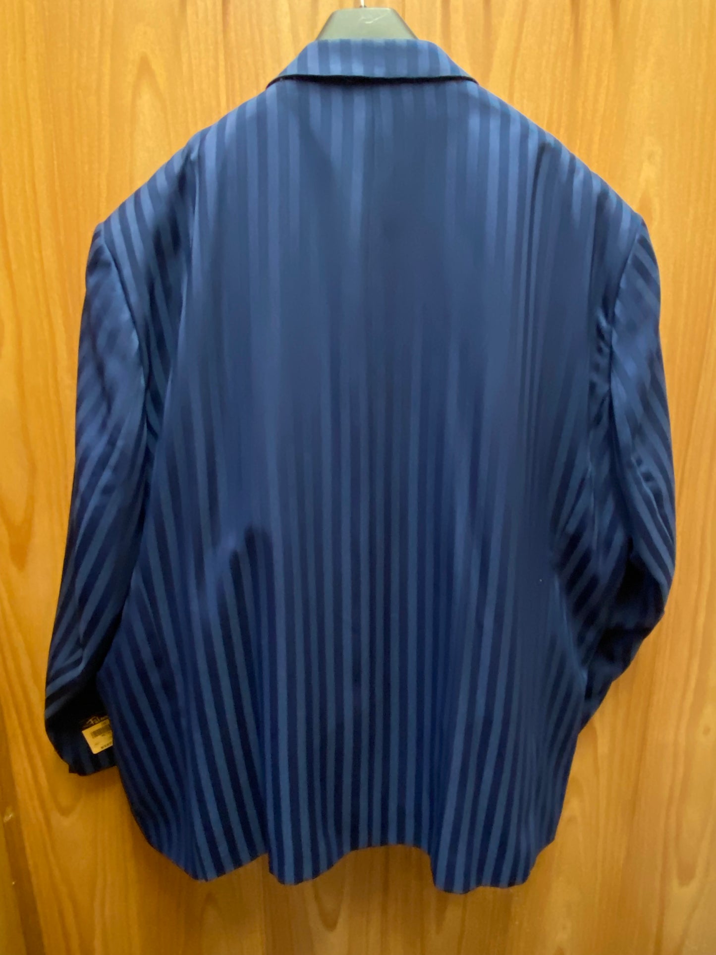 Falcone Blue Shadow Stripe 3-Piece Suit size 68L 380-102 4X MATV