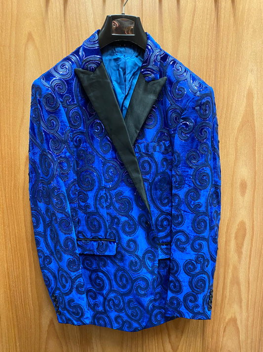 Cielo Royal Blue Blazer 36R-54R