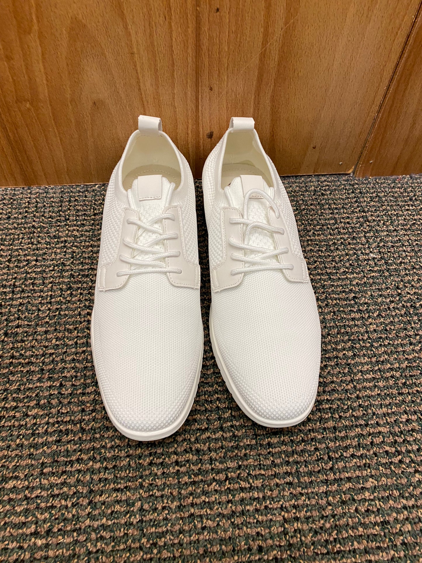 718 Brooklyn New York Mesh Lace-up White Casual Men’s Shoe Style: 6967