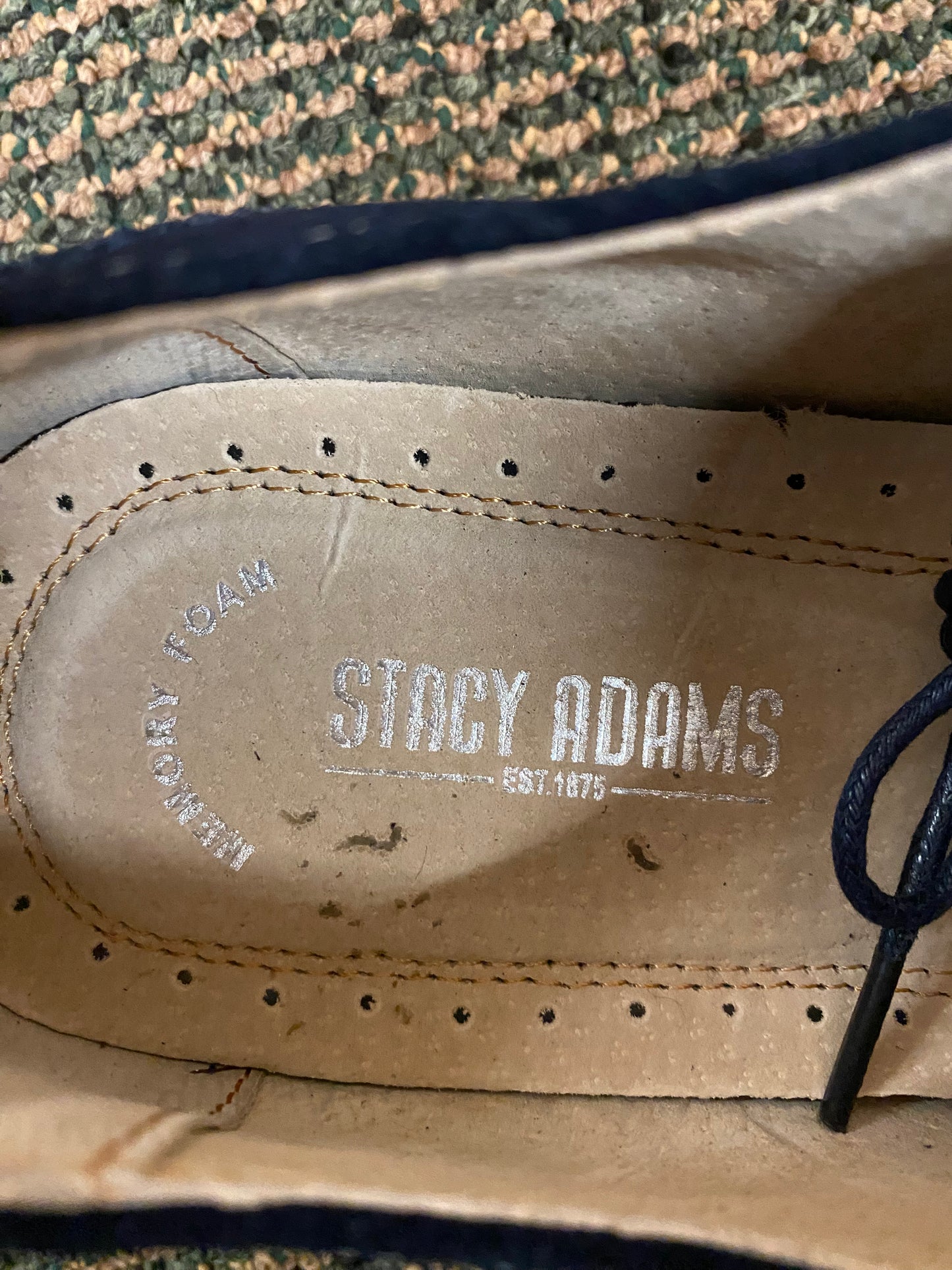 Stacy Adams Westport Navy Dress Shoes