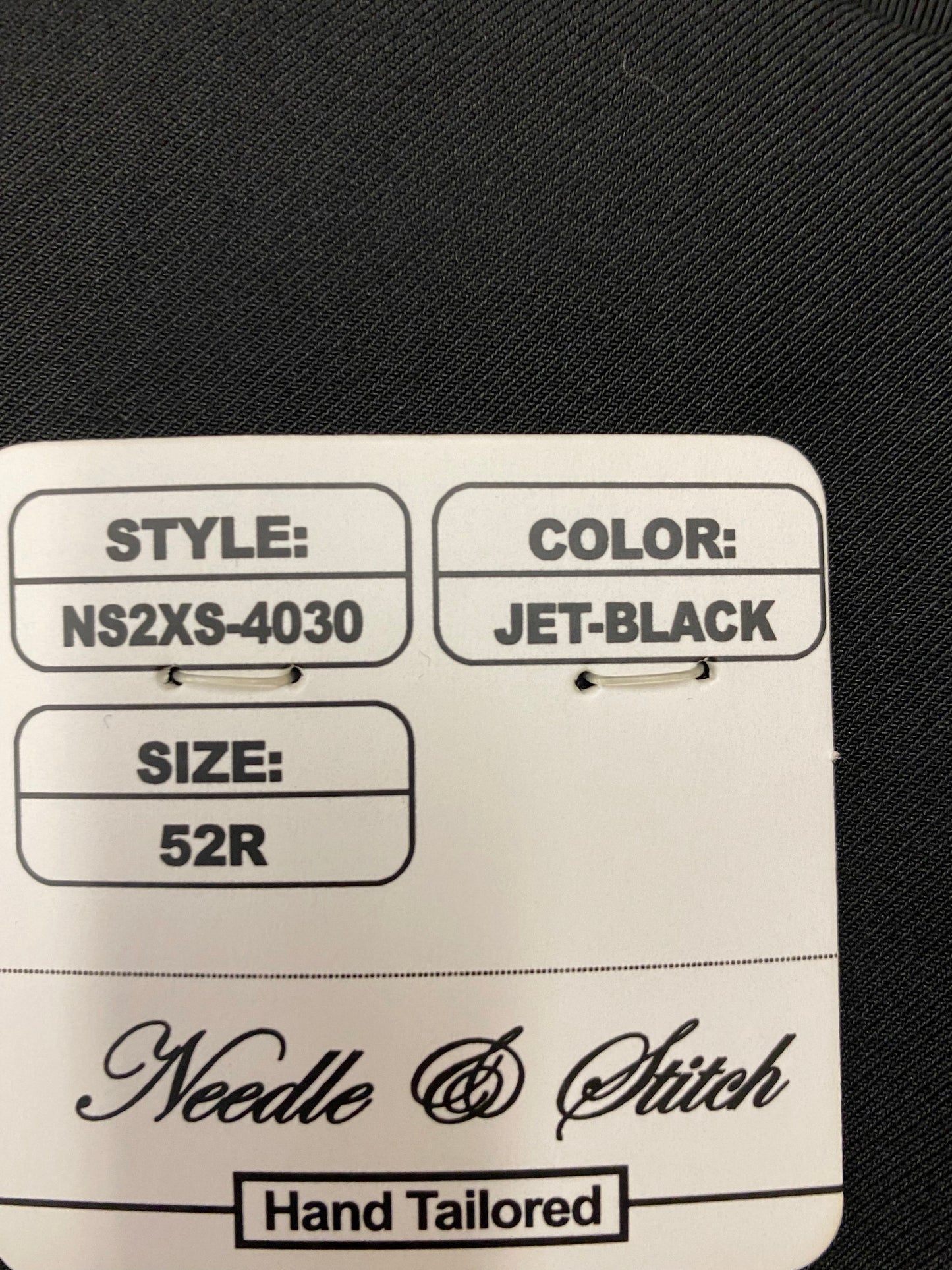 Needle & Stitch Jet Black Tuxedo Jacket 52R