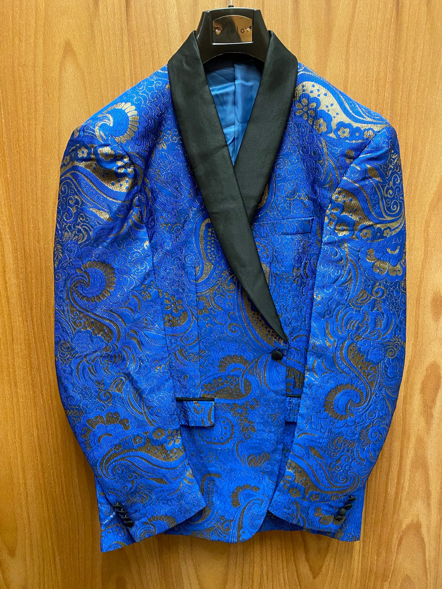 Cielo Blue/Gold Blazer 34R-54R