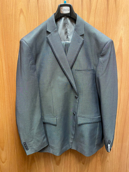 Vinci Gray Houndstooth 3-Piece Modern Fit Suit