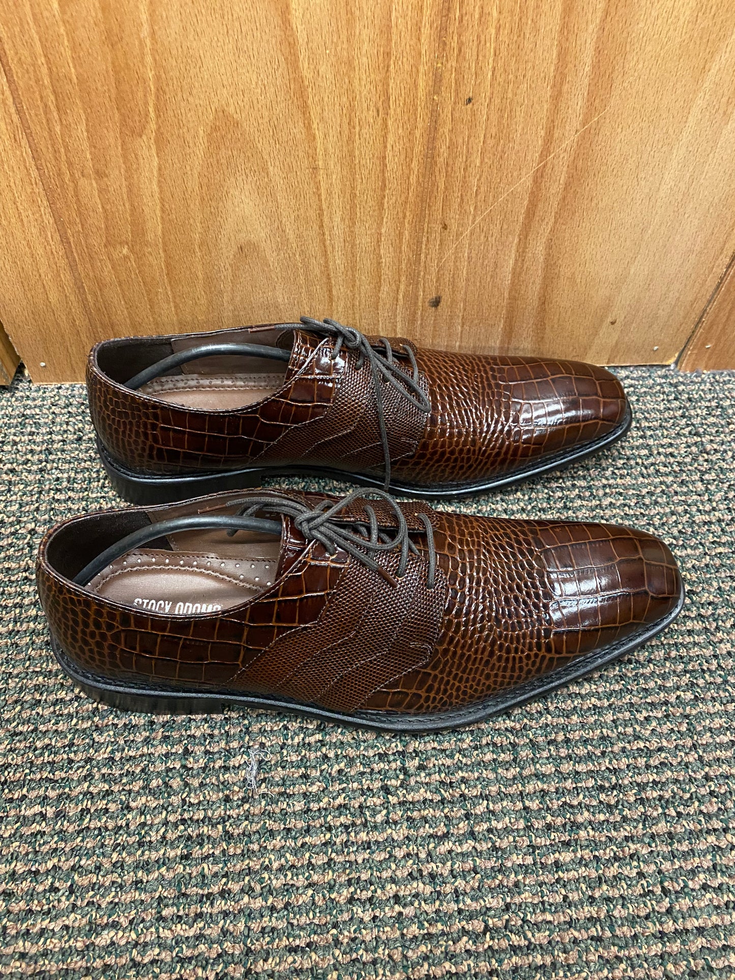 Stacy Adams Gabino Cognac dress shoes