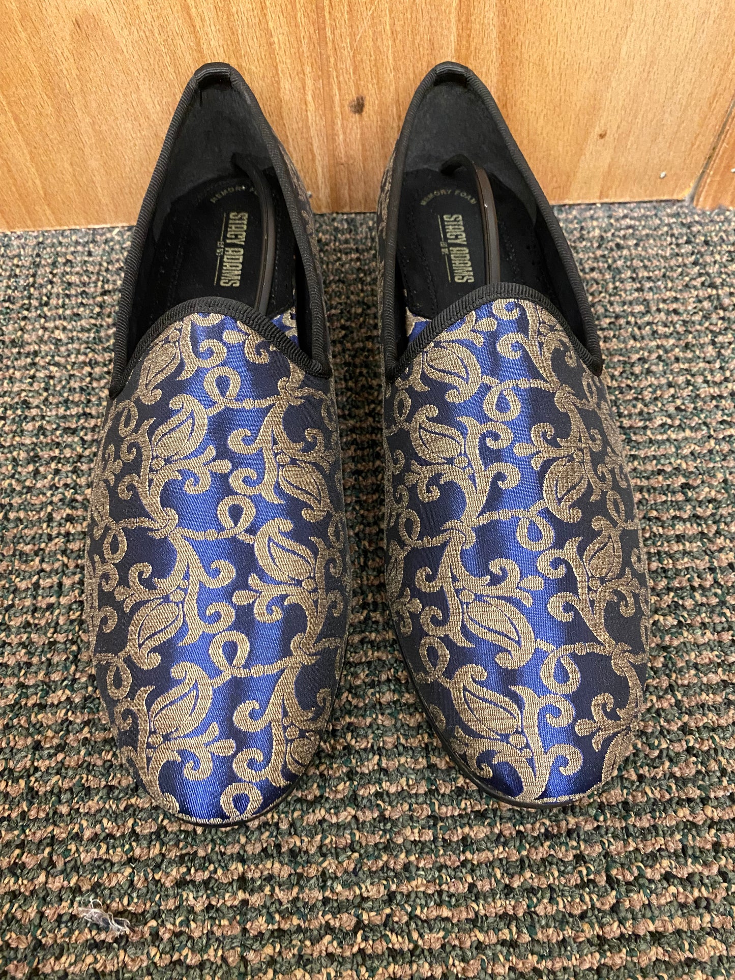 Stacy Adams Venice Blue Multi dress shoes