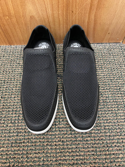 718 Brooklyn New York Mesh Black slip-on Casual Men’s Shoe Style: 6916