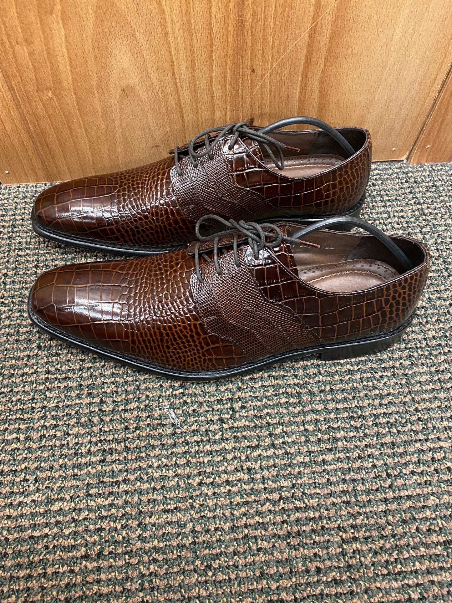 Stacy Adams Gabino Cognac dress shoes