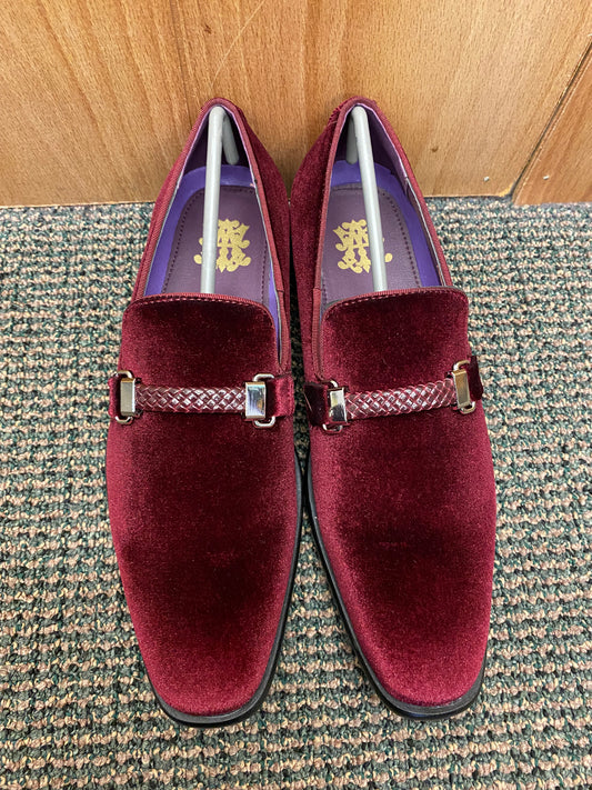 After Midnite Burgundy/Wine Slip-on Mens Dres shoes