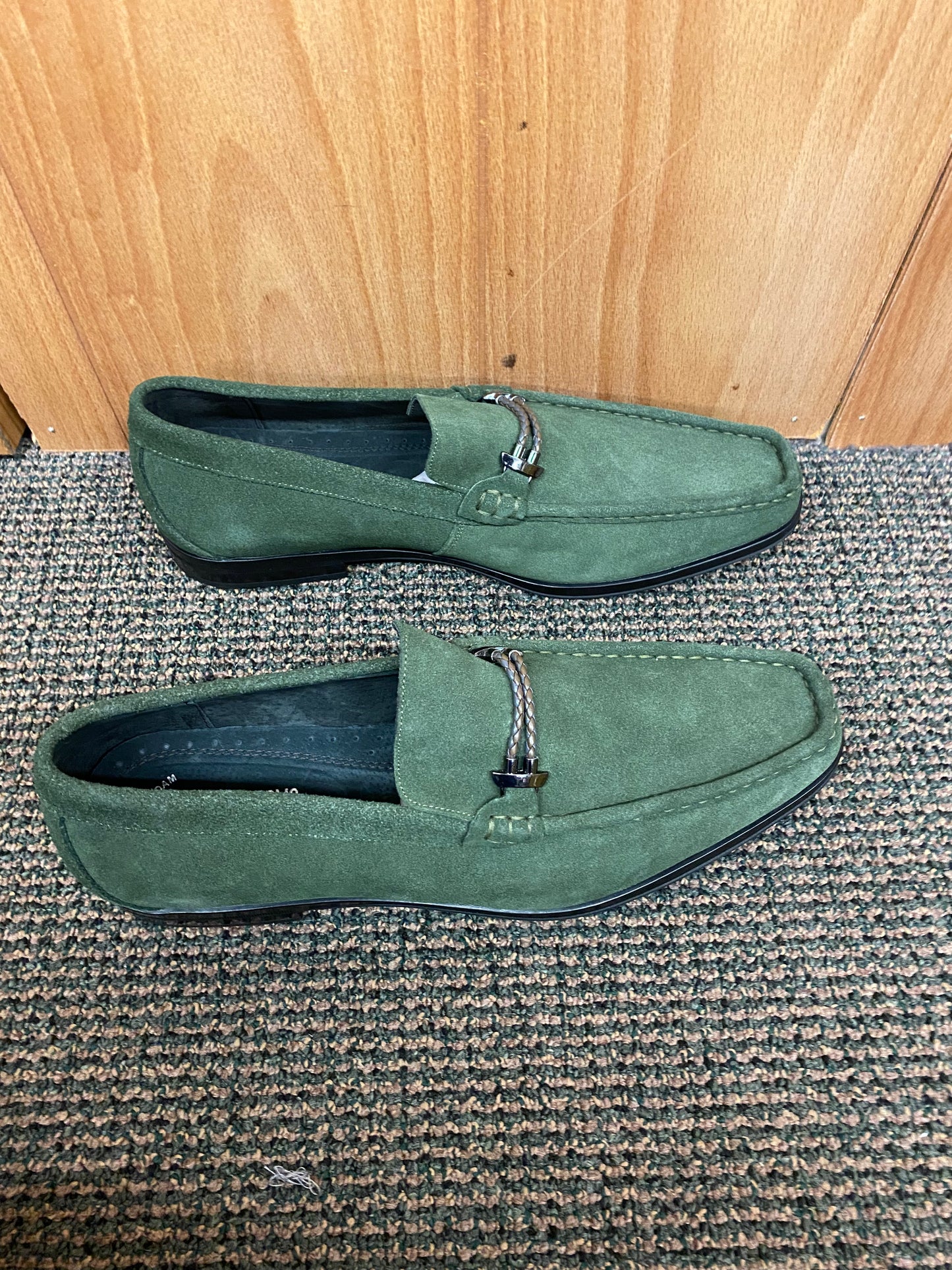 Stacy Adams Nesbit Olive dress shoes